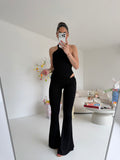 JUMPSUIT HALTER NERA