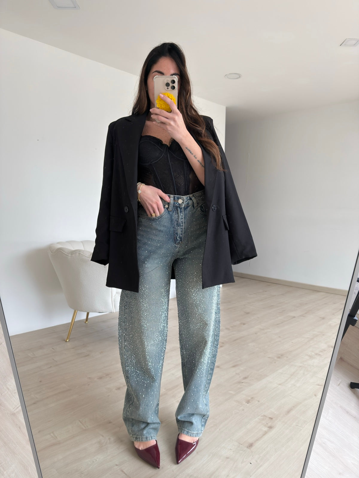 A3280-JEANS SLOUCHY WOMEN