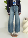 H5760-JEANS PALAZZO CROP MANDY