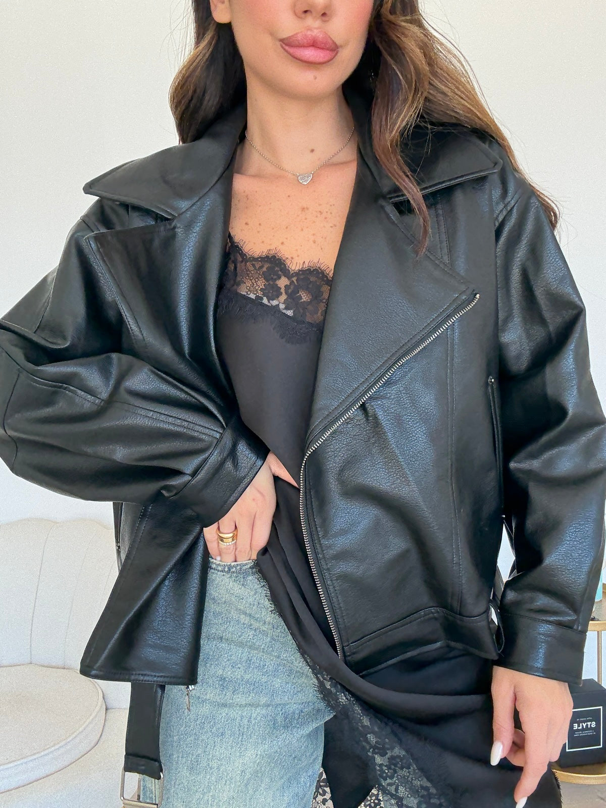 9099-BIKER TIMELESS NERO
