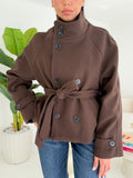 MINI TRENCH CLAUDIA CHOCO