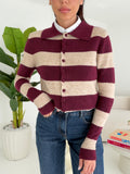 HE70128-CARDIGAN ELLIE BORDEAUX