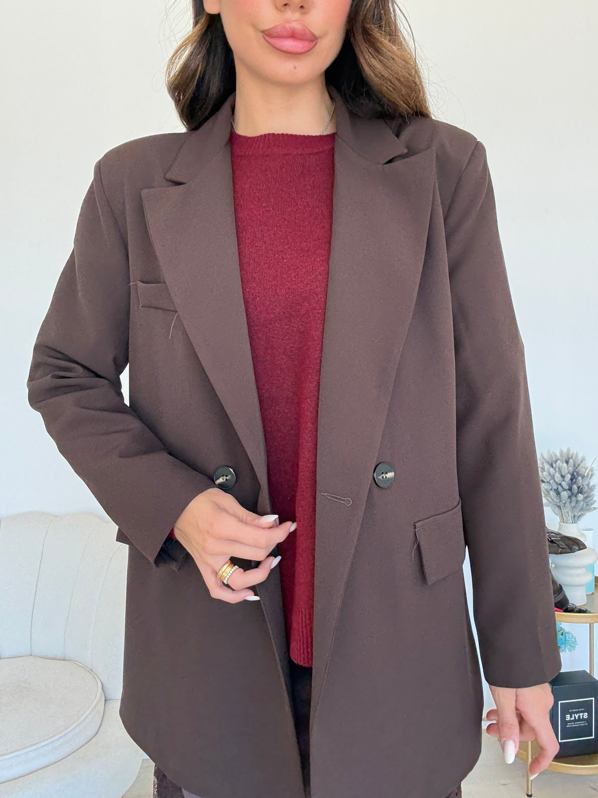BLAZER ELODIE CHOCO