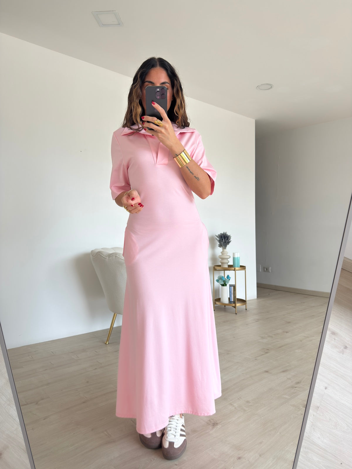 ABITO POLO PINK
