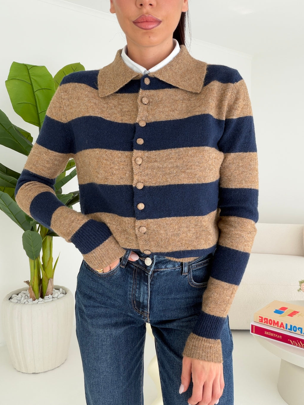 HE70128-CARDIGAN ELLIE NAVY
