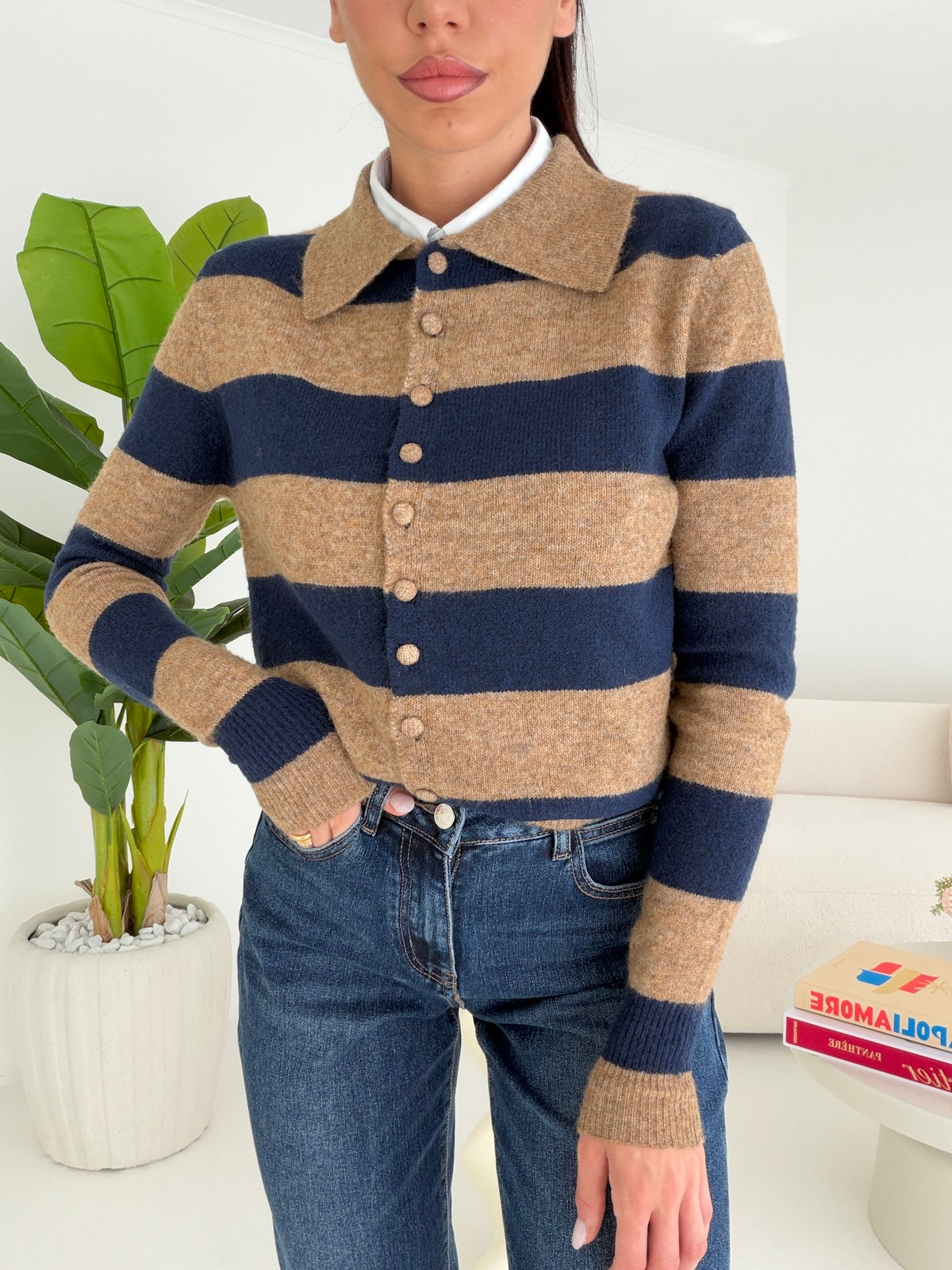 HE70128-CARDIGAN ELLIE NAVY
