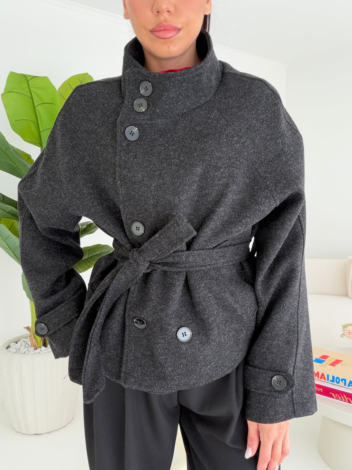 MINI TRENCH CLAUDIA NERO