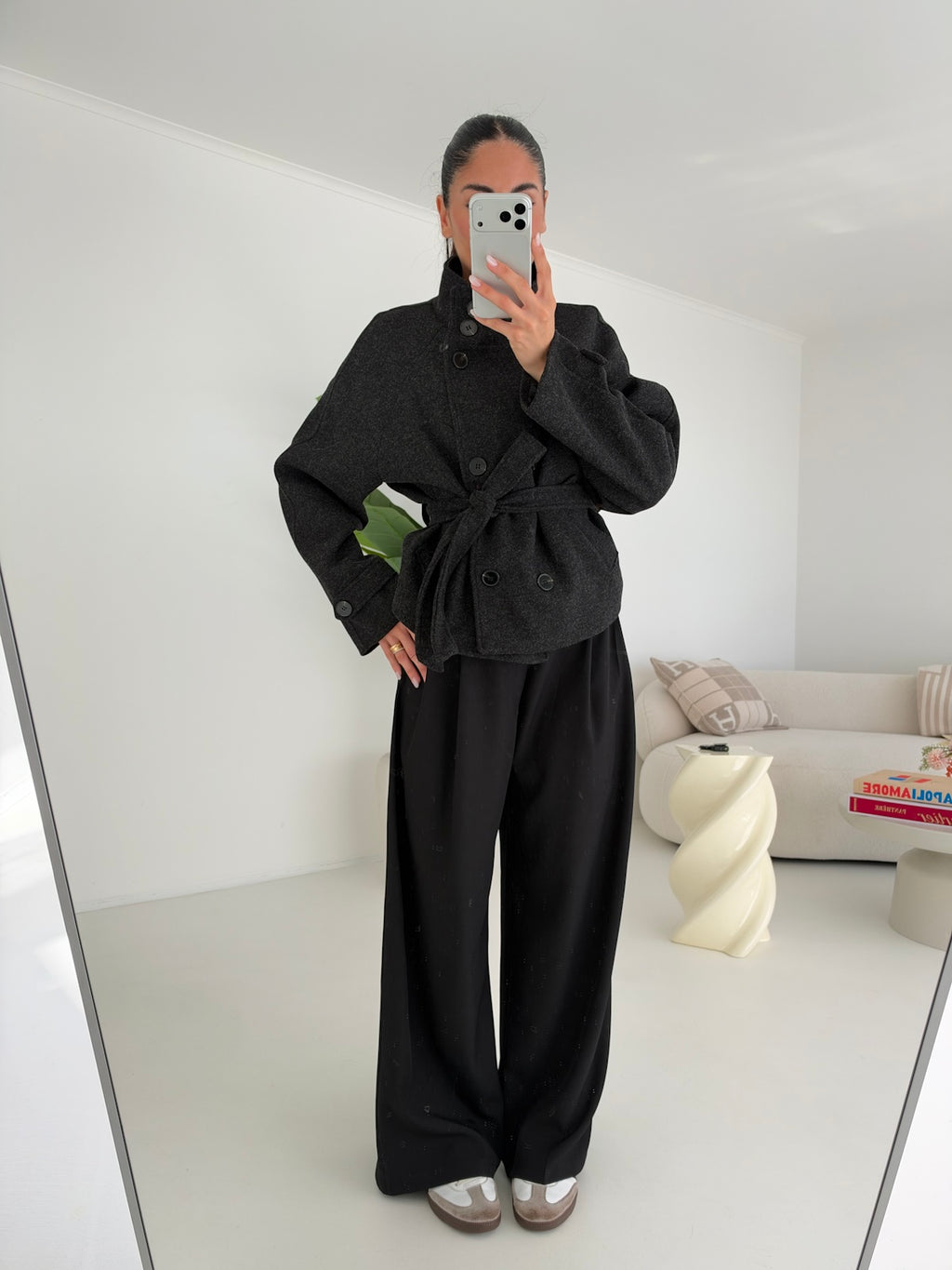MINI TRENCH CLAUDIA NERO