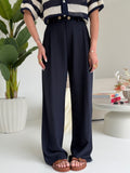 PANTALONE PALAZZO MUST NAVY