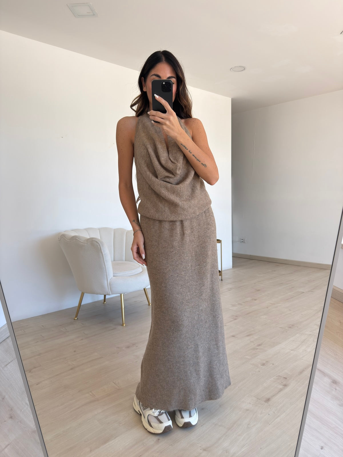 COORDINATO RAIN TAUPE