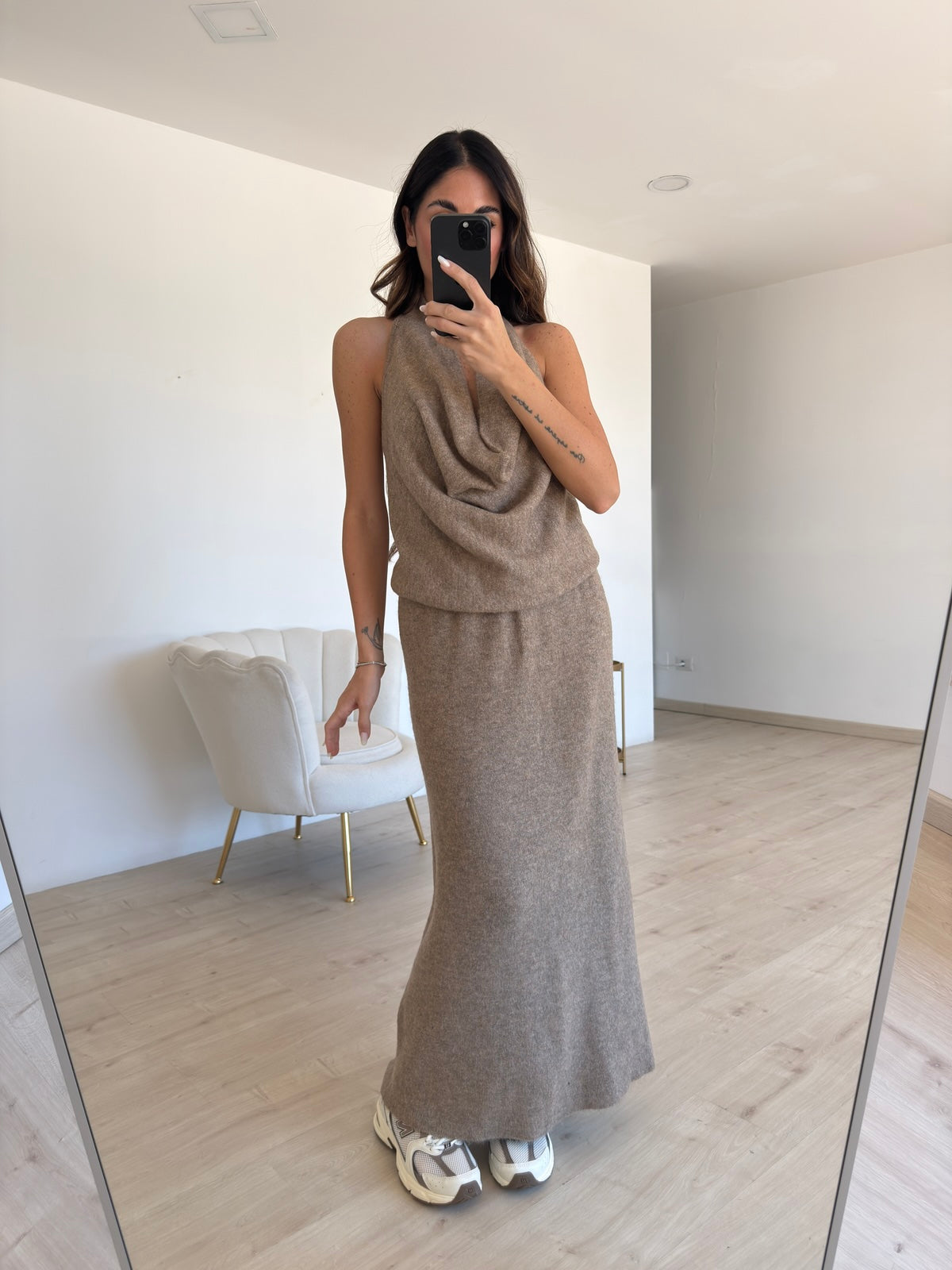 COORDINATO RAIN TAUPE