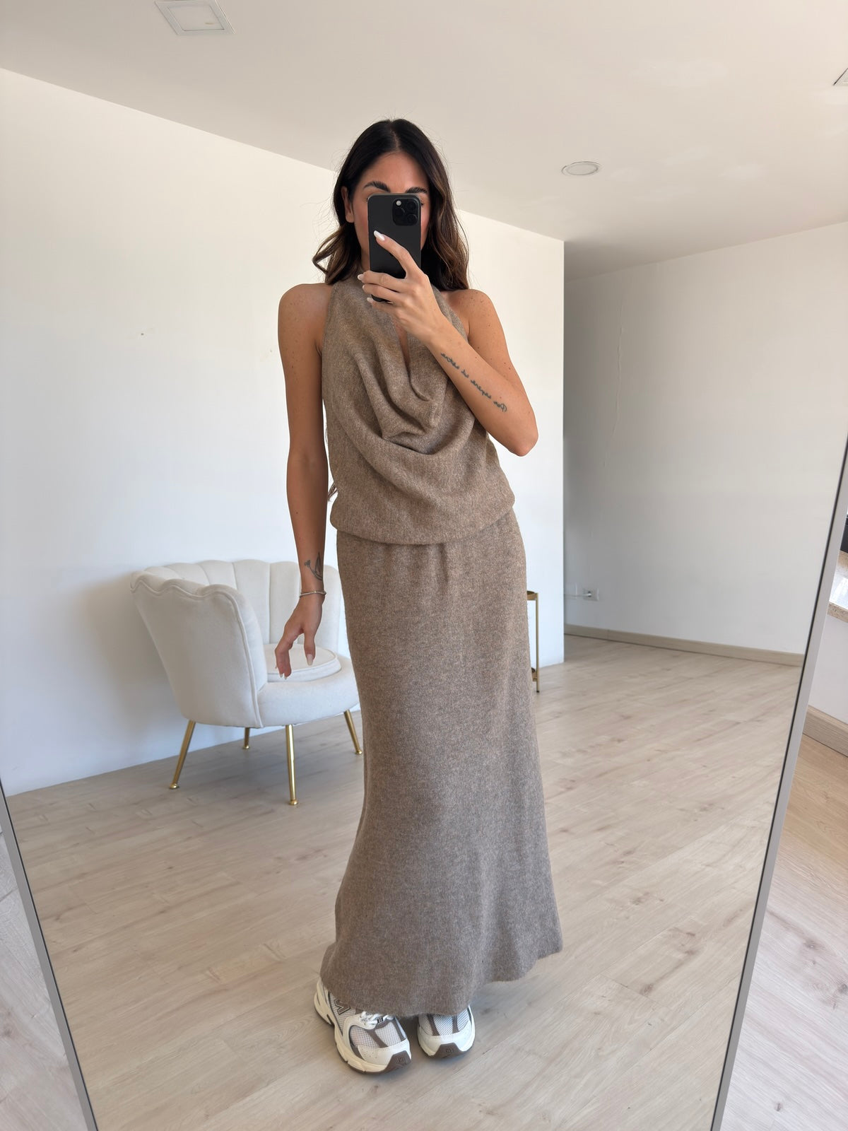 COORDINATO RAIN TAUPE