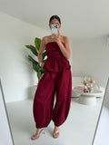COORDINATO ANGELINA BORDEAUX