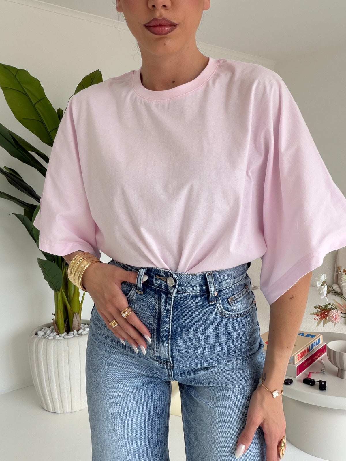 D67642-T-SHIRT IMPERIAL PINK
