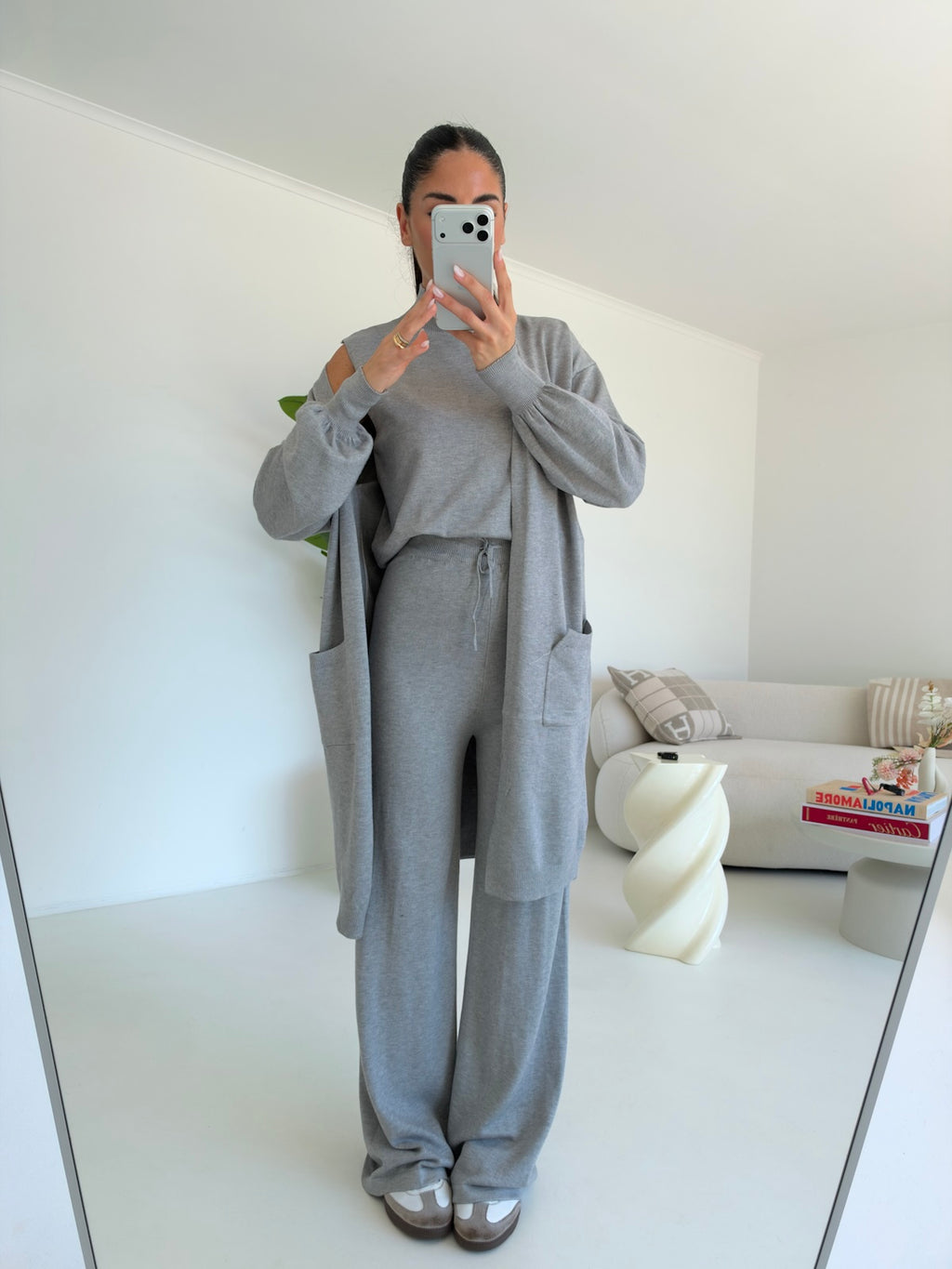 9492-COORDINATO TAYLOR GREY