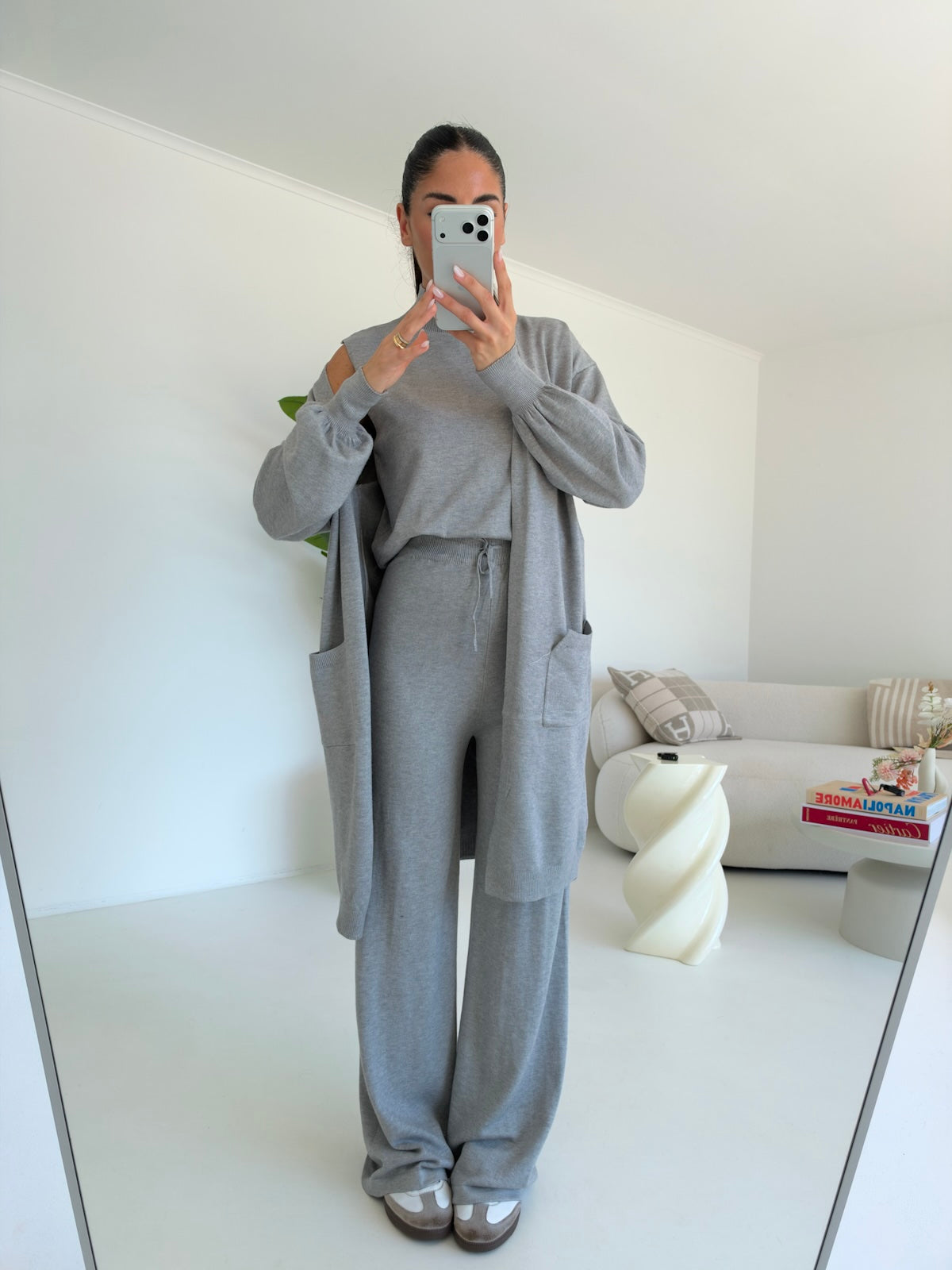 9492-COORDINATO TAYLOR GREY