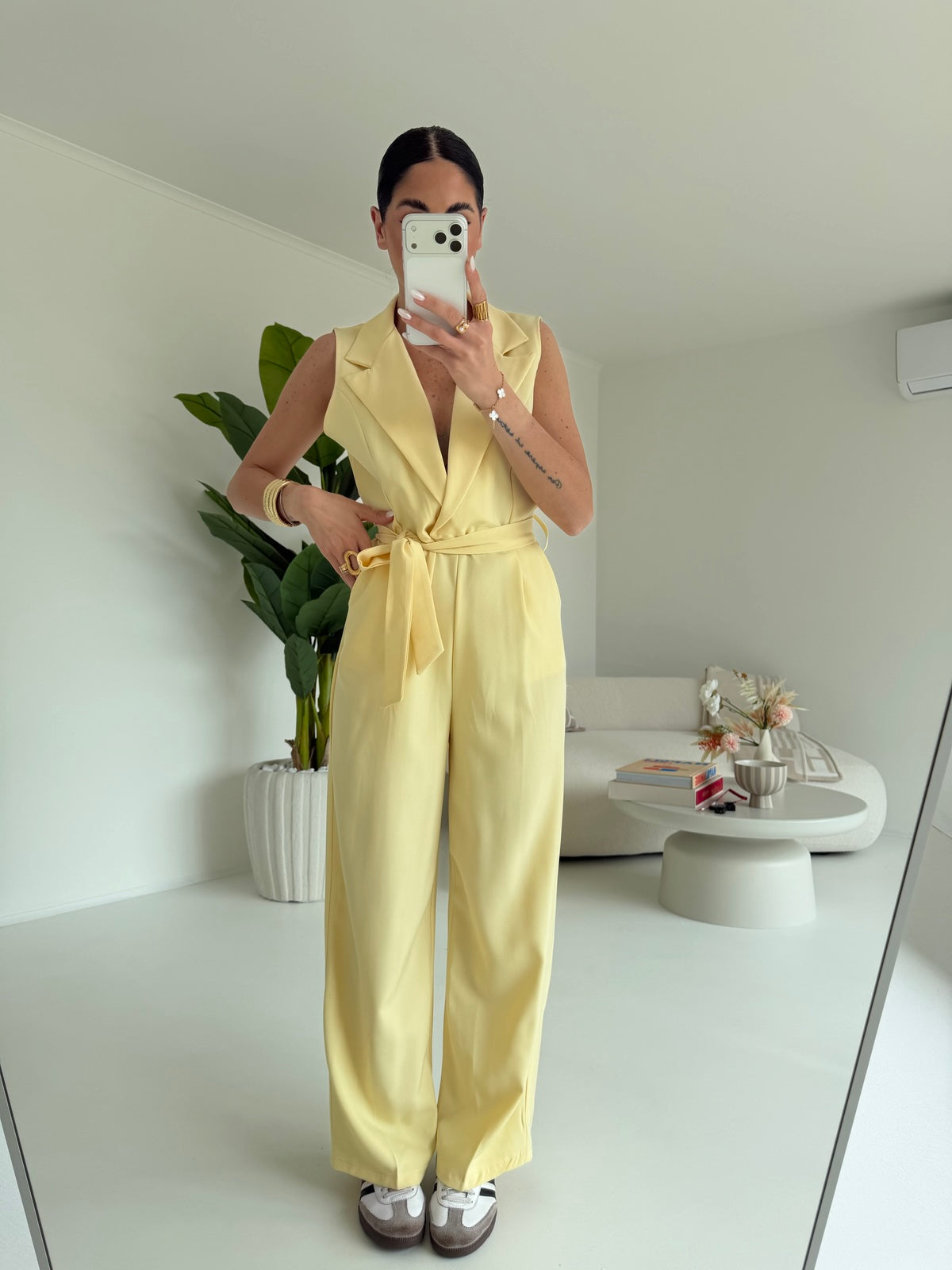 JUMPSUIT WALK YELLOW