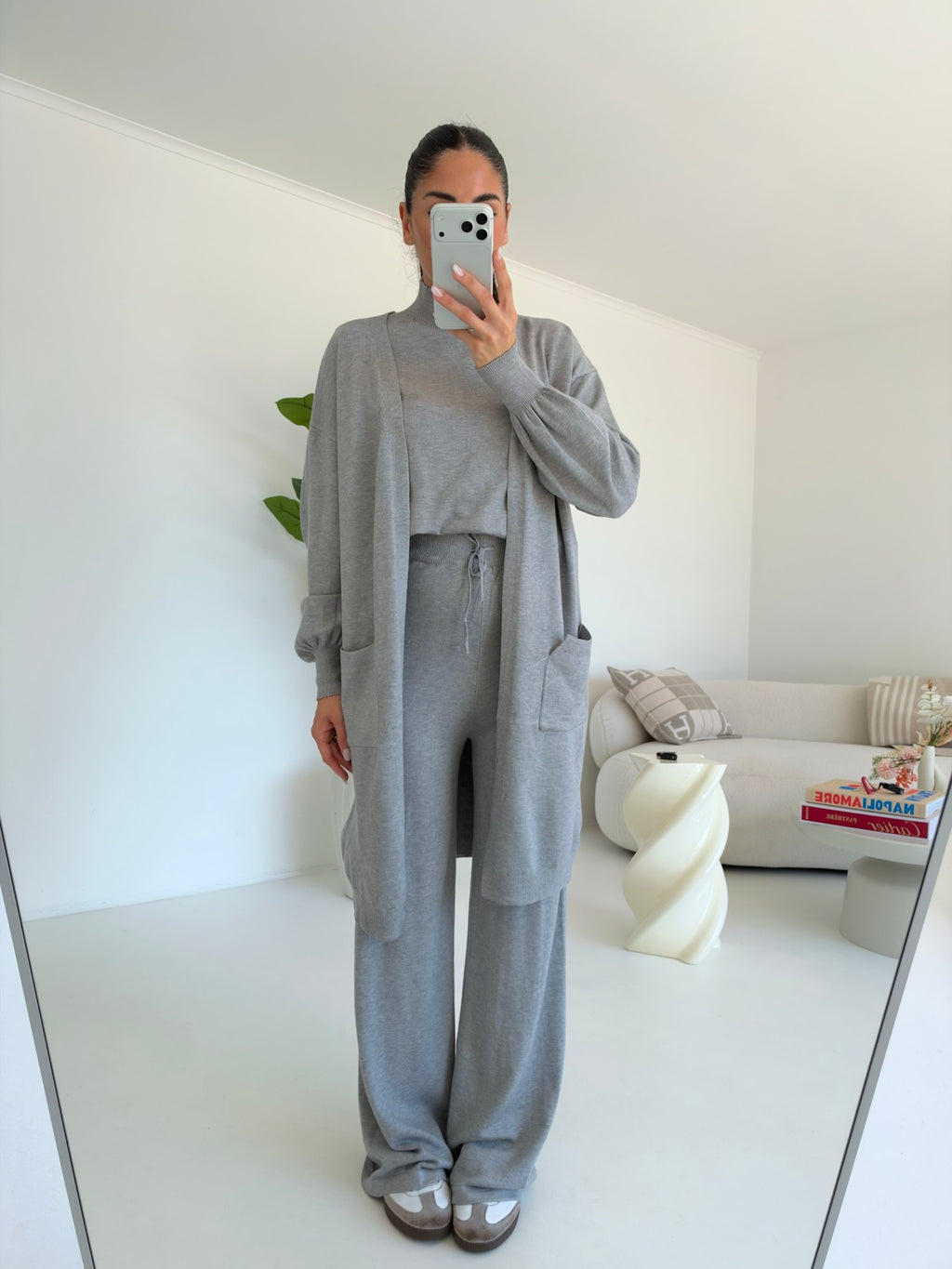 9492-COORDINATO TAYLOR GREY