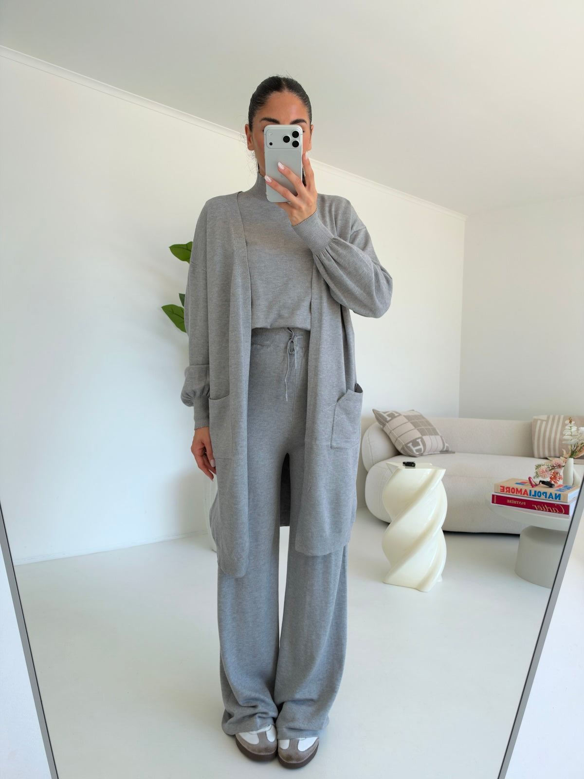 9492-COORDINATO TAYLOR GREY