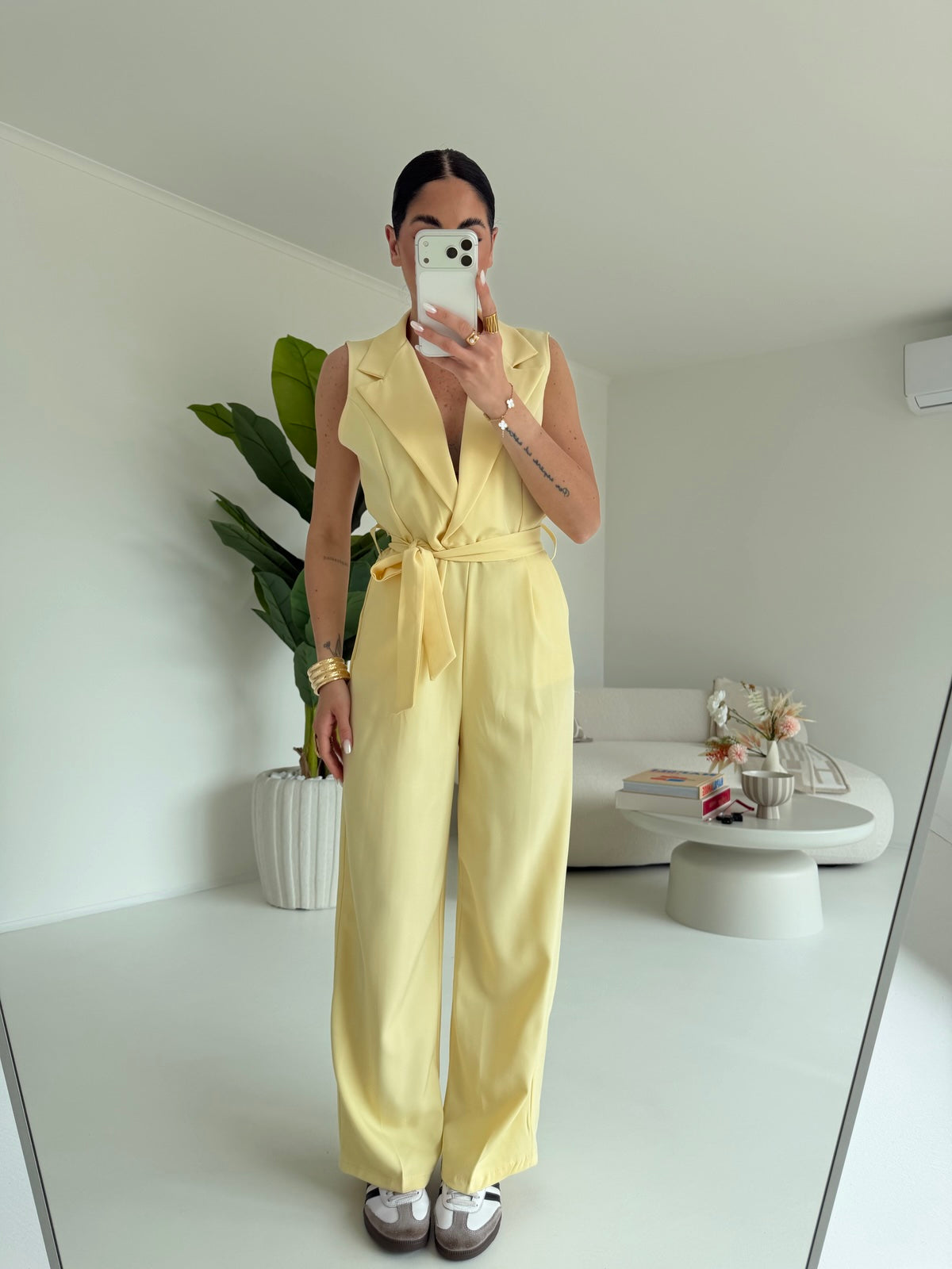 JUMPSUIT WALK YELLOW