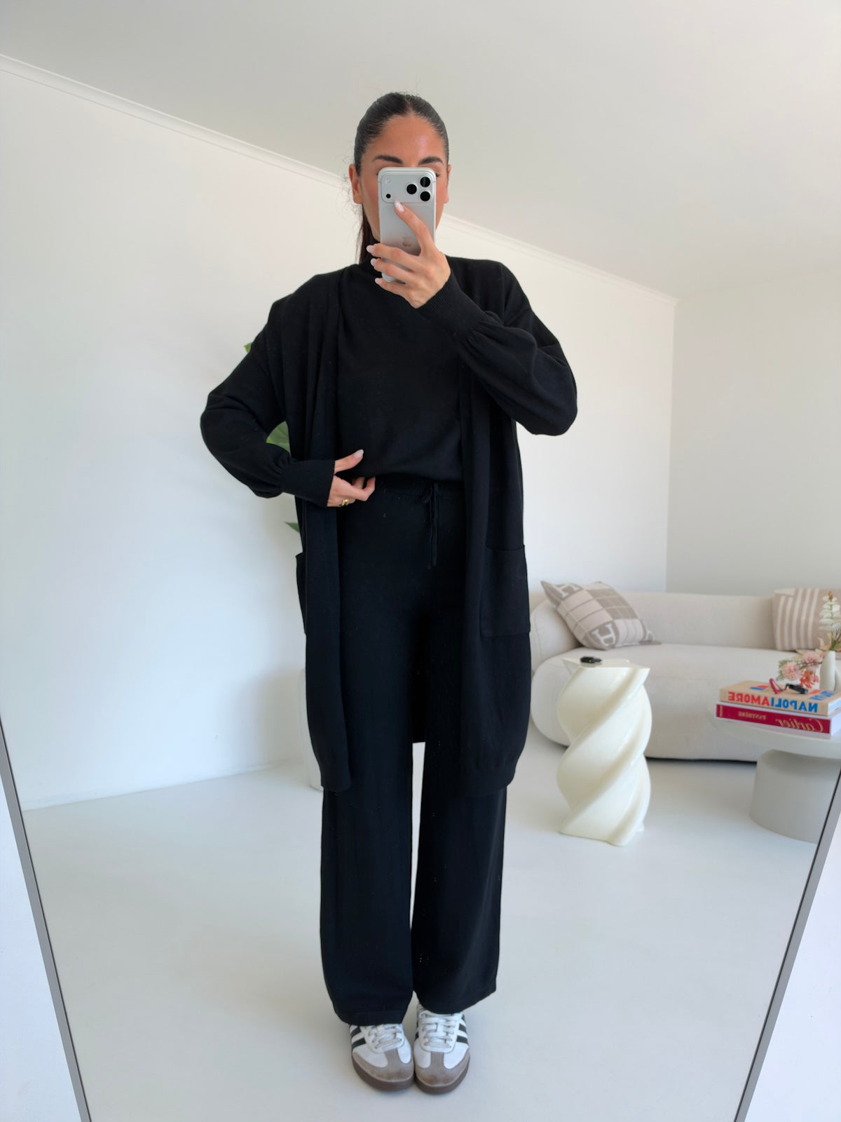 9492-COORDINATO TAYLOR NERO