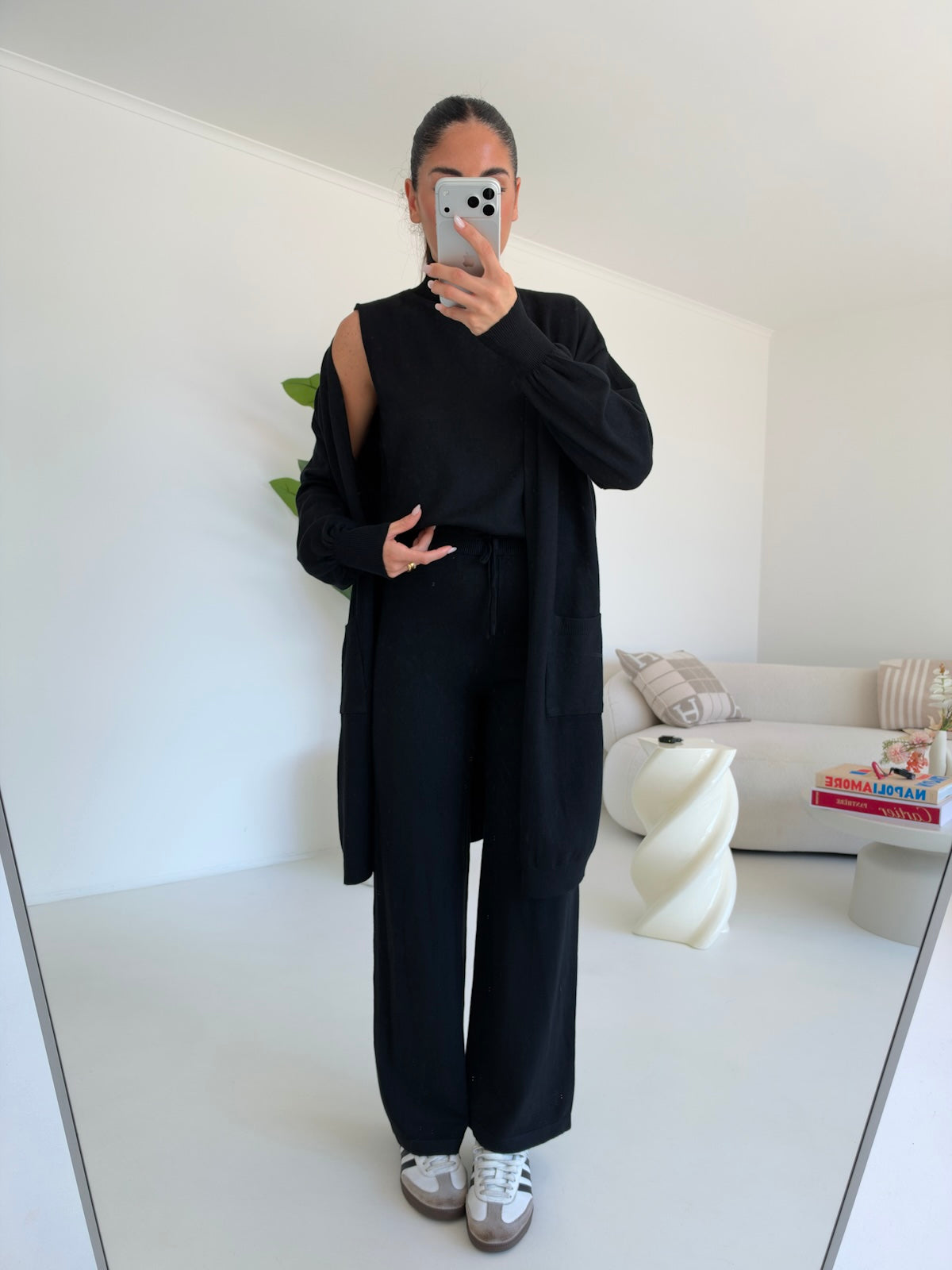 9492-COORDINATO TAYLOR NERO