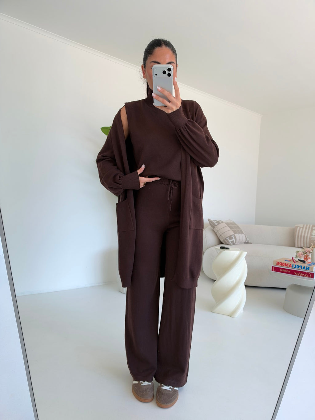 9492-COORDINATO TAYLOR CHOCO