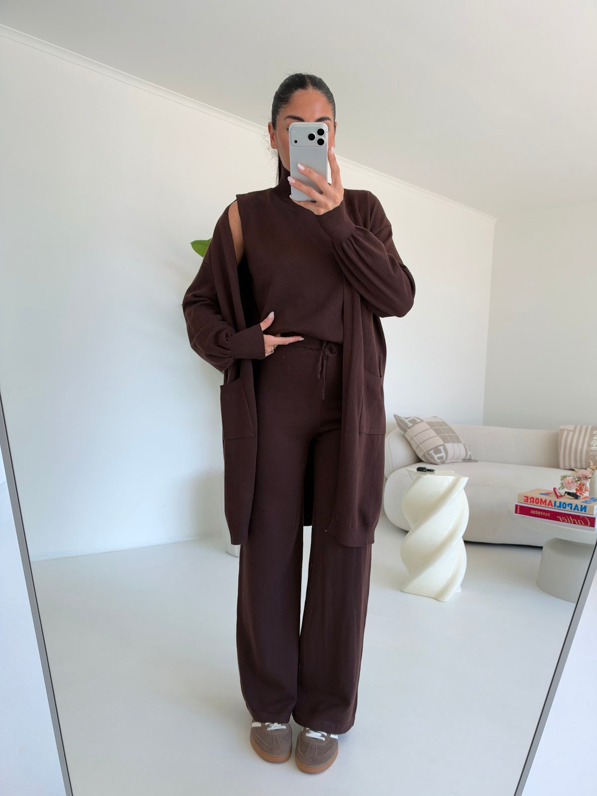 9492-COORDINATO TAYLOR CHOCO