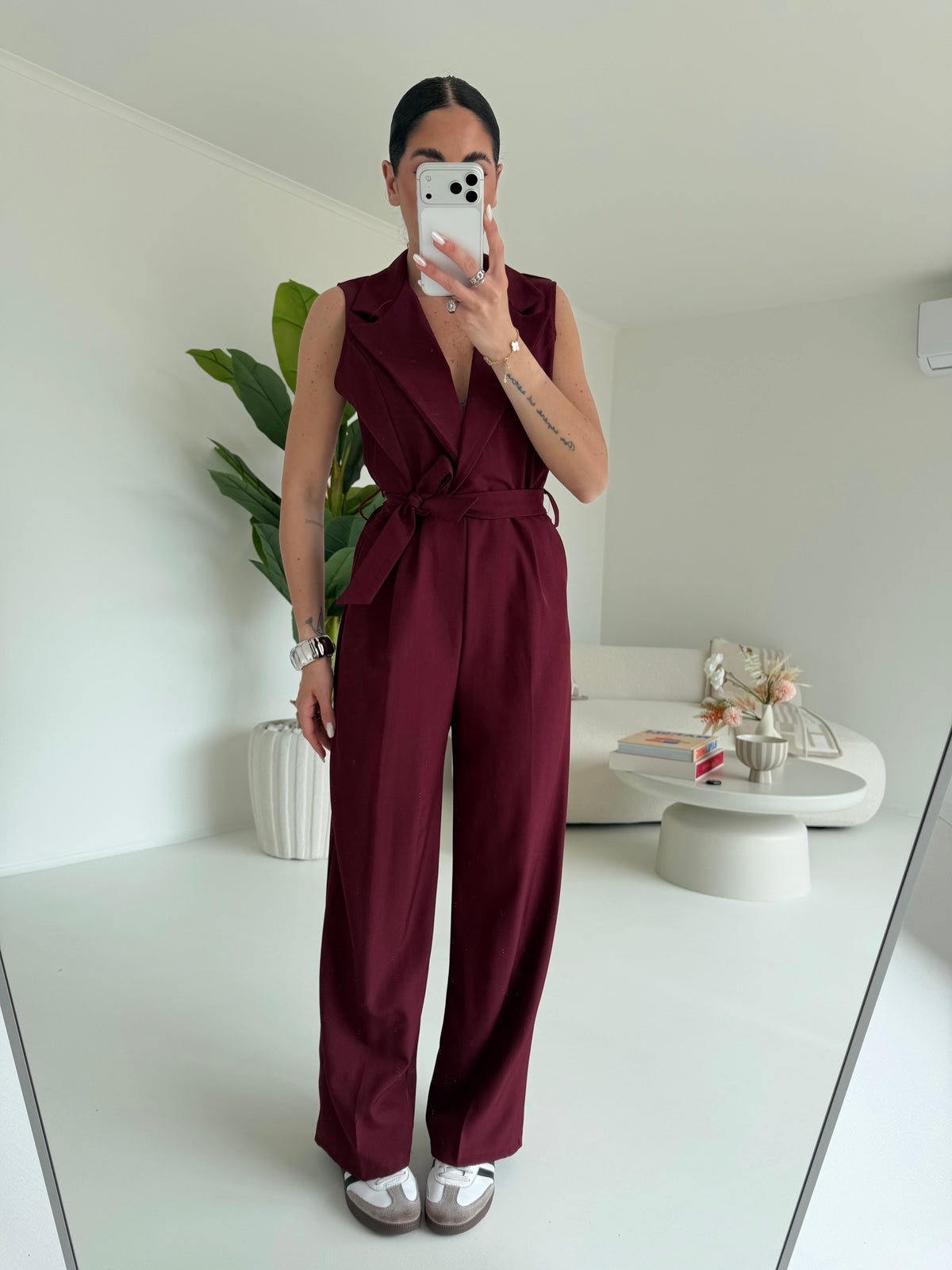 JUMPSUIT WALK BORDEAUX