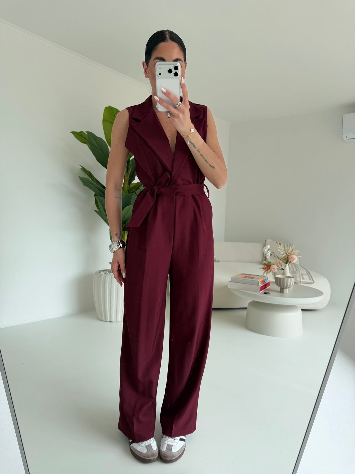 JUMPSUIT WALK BORDEAUX