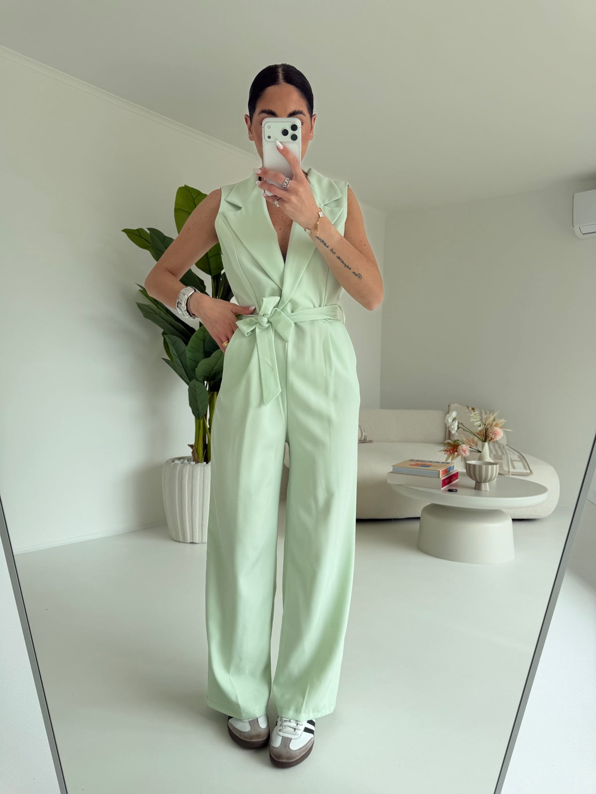 JUMPSUIT WALK MINT