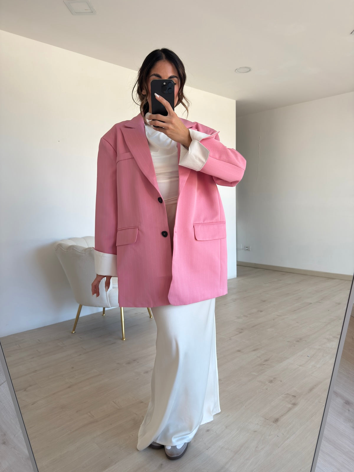 11102-BLAZER PARISIENNE PINK