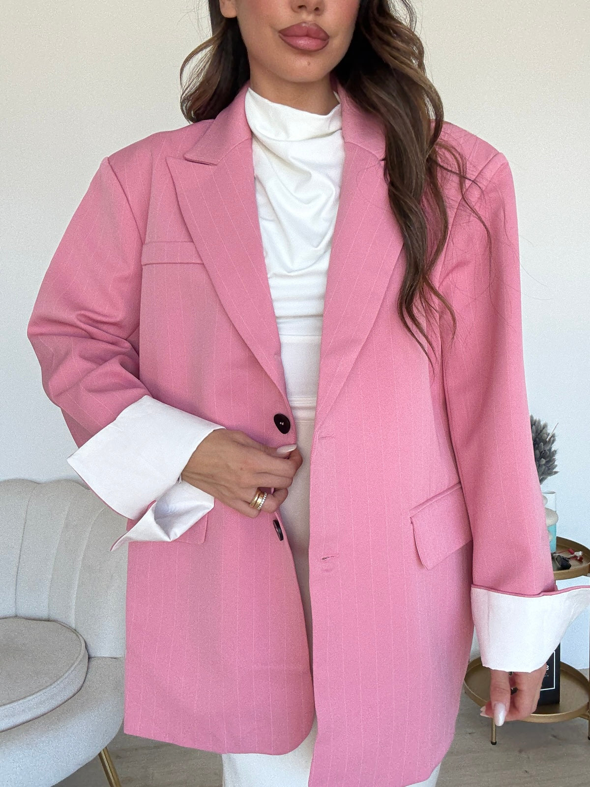 11102-BLAZER PARISIENNE PINK