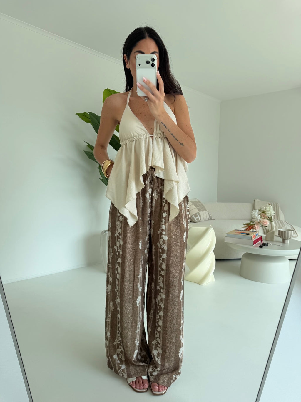 1188-PANTALONE EGYPT TAUPE