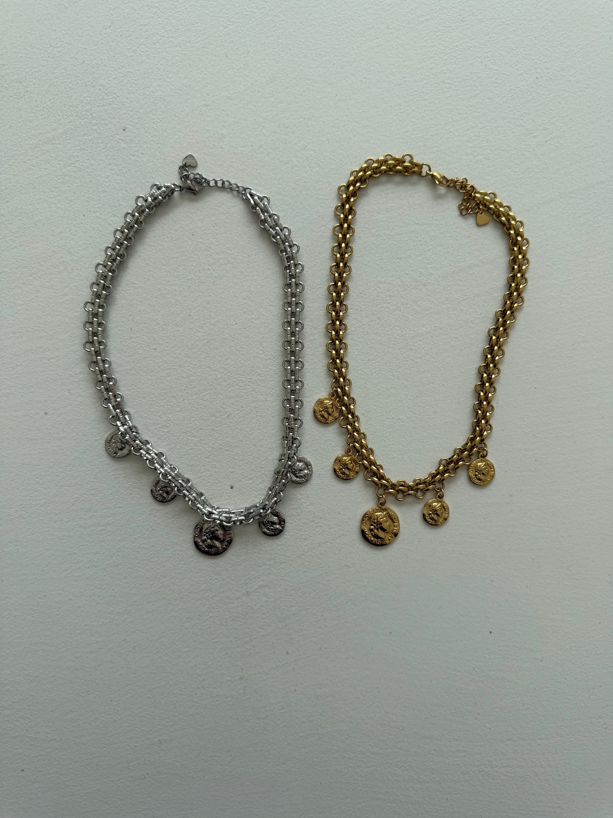 COLLANA COIN SILVER