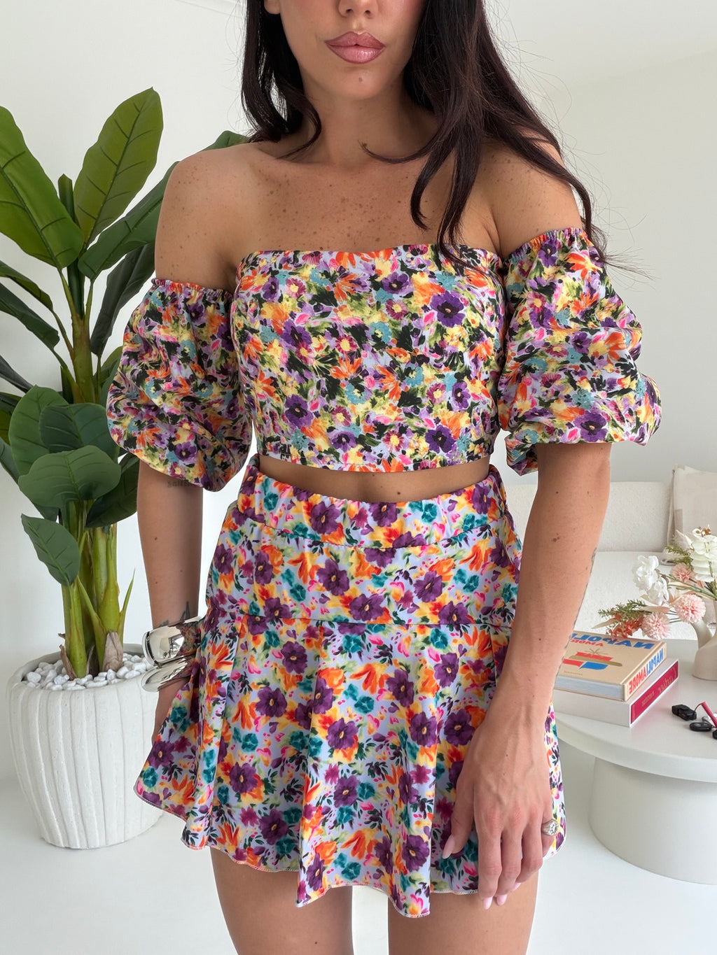MINI GONNA-SHORT AMELIA VIOLET