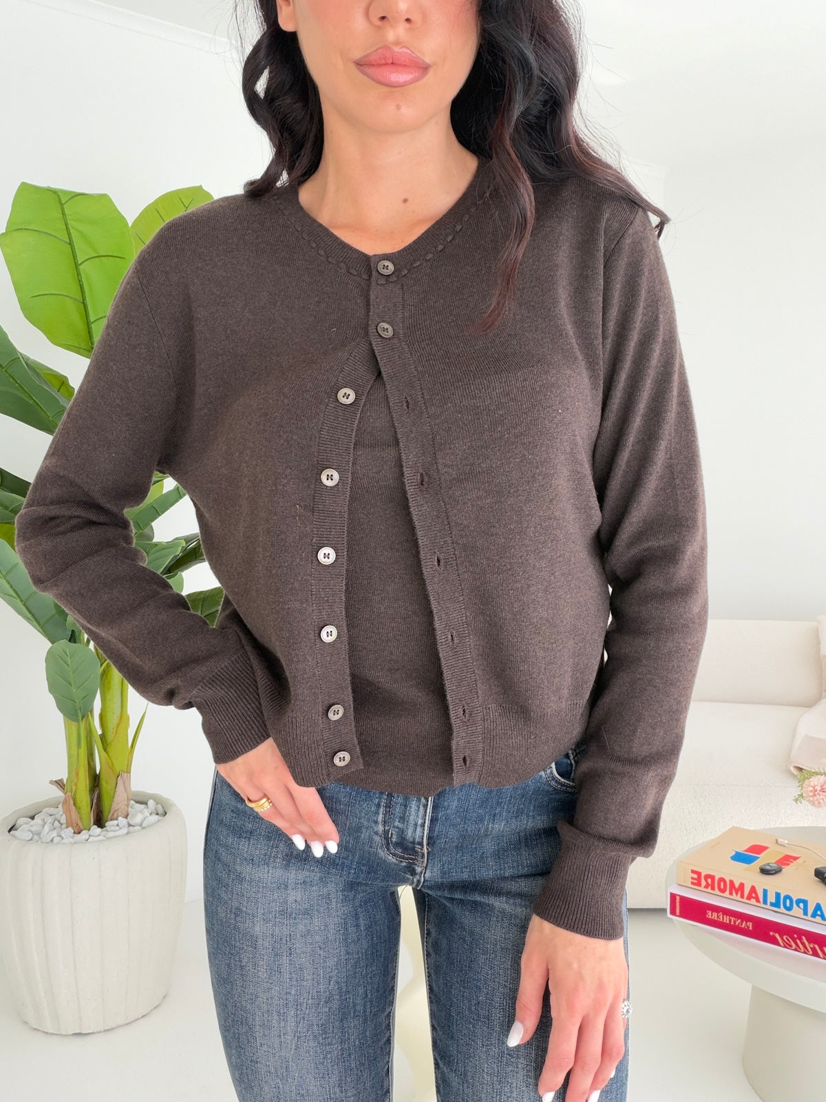 FD-6610B-TWINSET BRIDGET CHOCO
