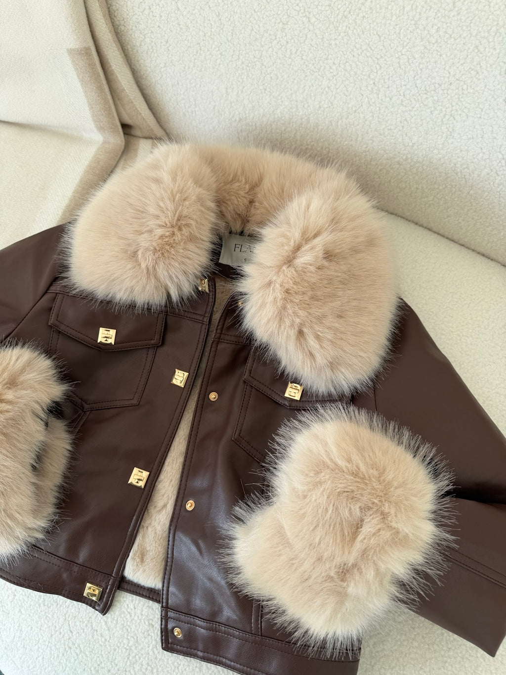 FL202239/DA-1013-BIKER CLEO CHOCO
