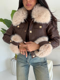 FL202239/DA-1013-BIKER CLEO CHOCO