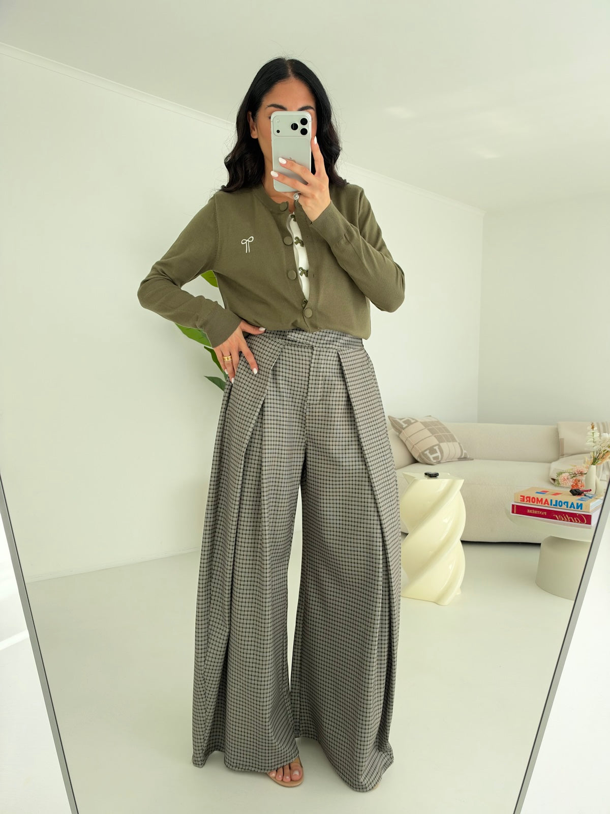 91232-CARDIGAN FIOCCHI MILITARE