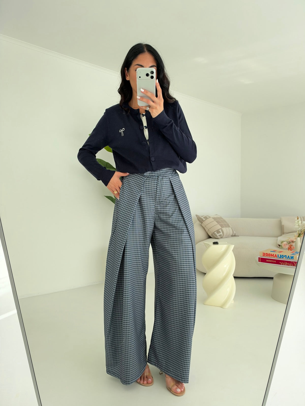 91232-CARDIGAN FIOCCHI NAVY