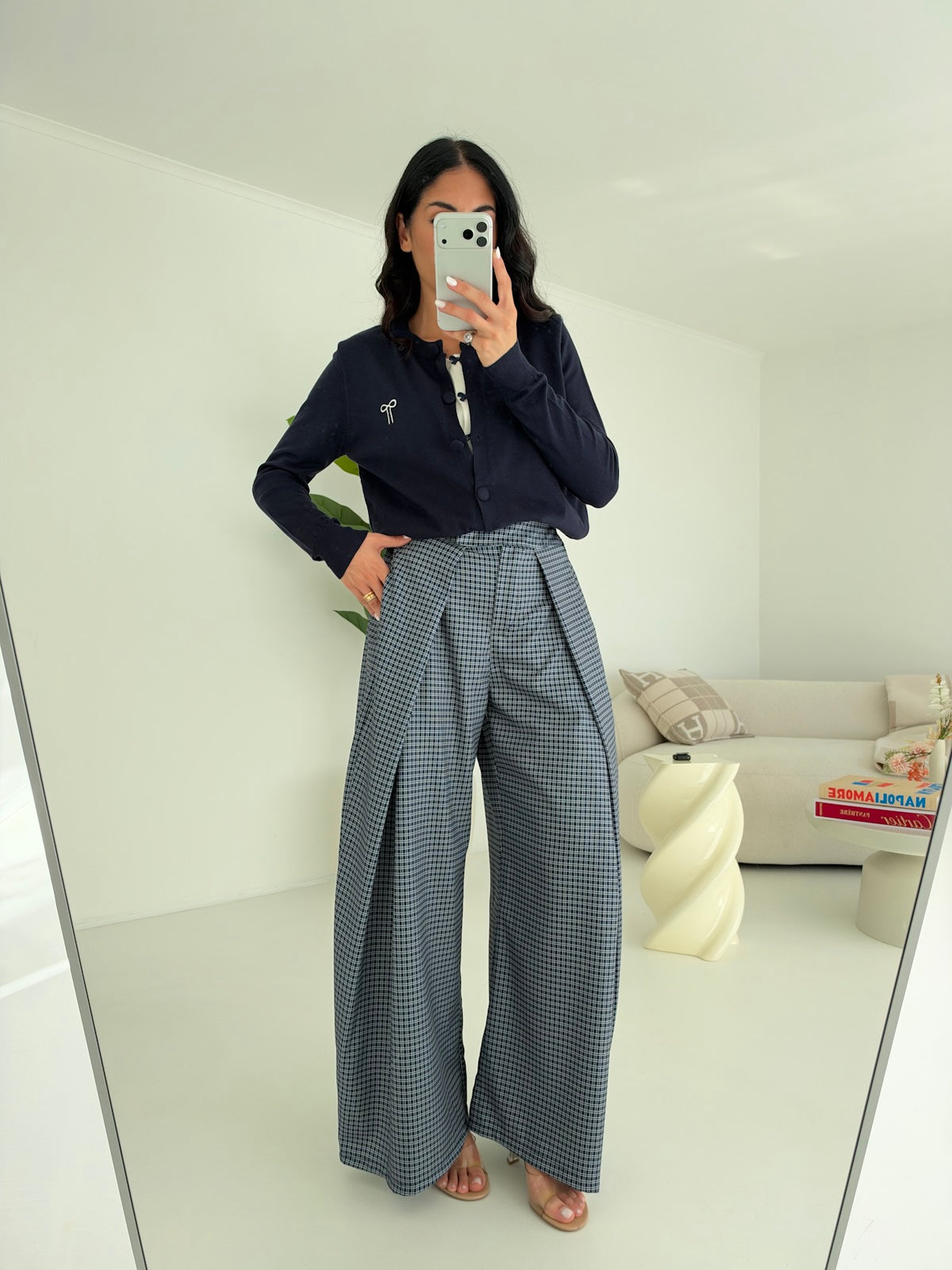 91232-CARDIGAN FIOCCHI NAVY