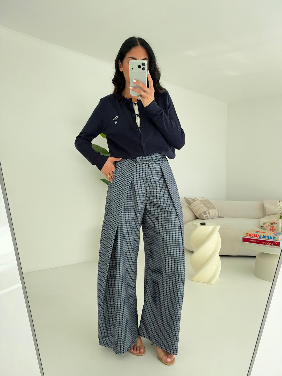 91232-CARDIGAN FIOCCHI NAVY