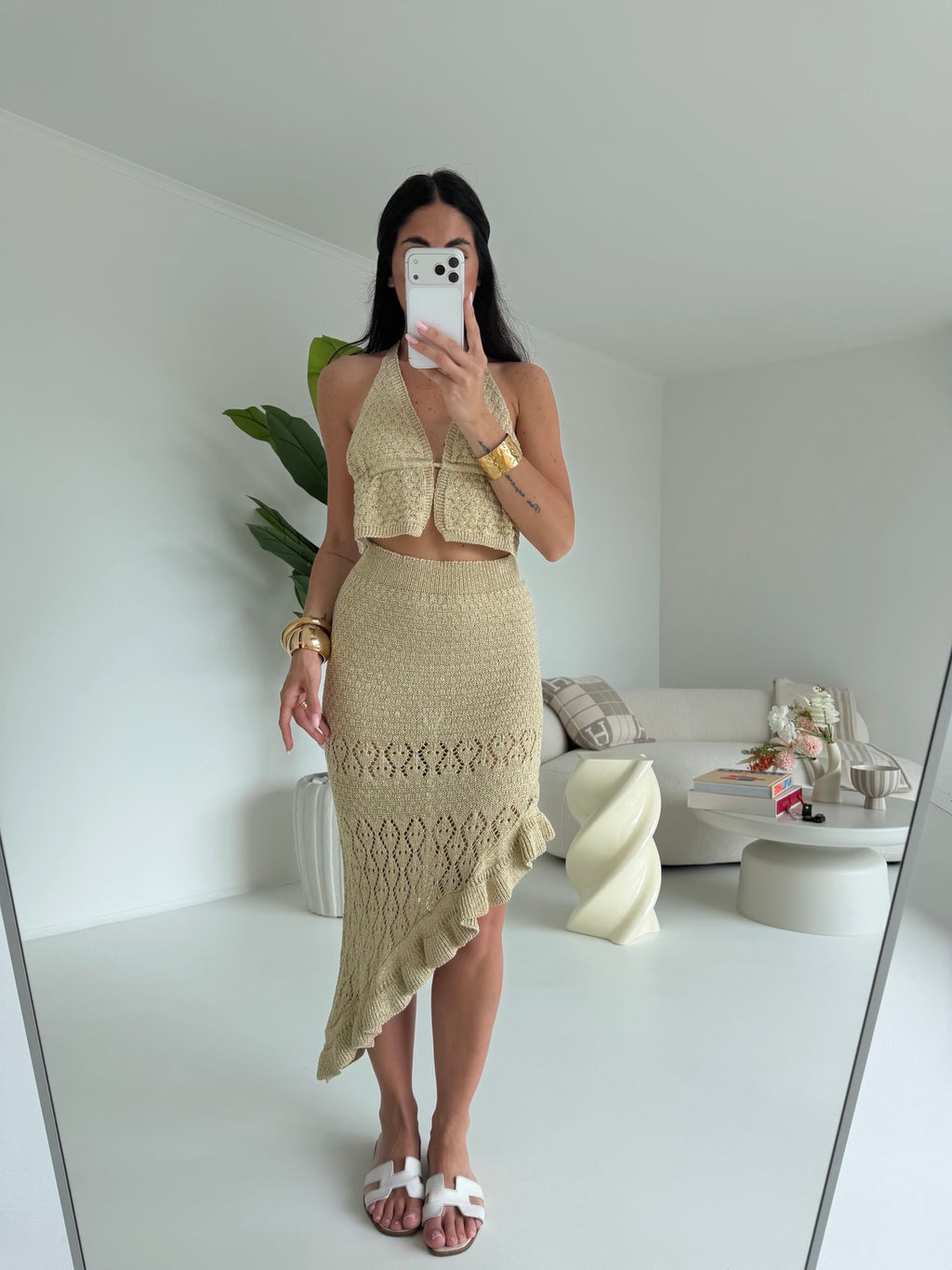 COORDINATO LUREX GOLD