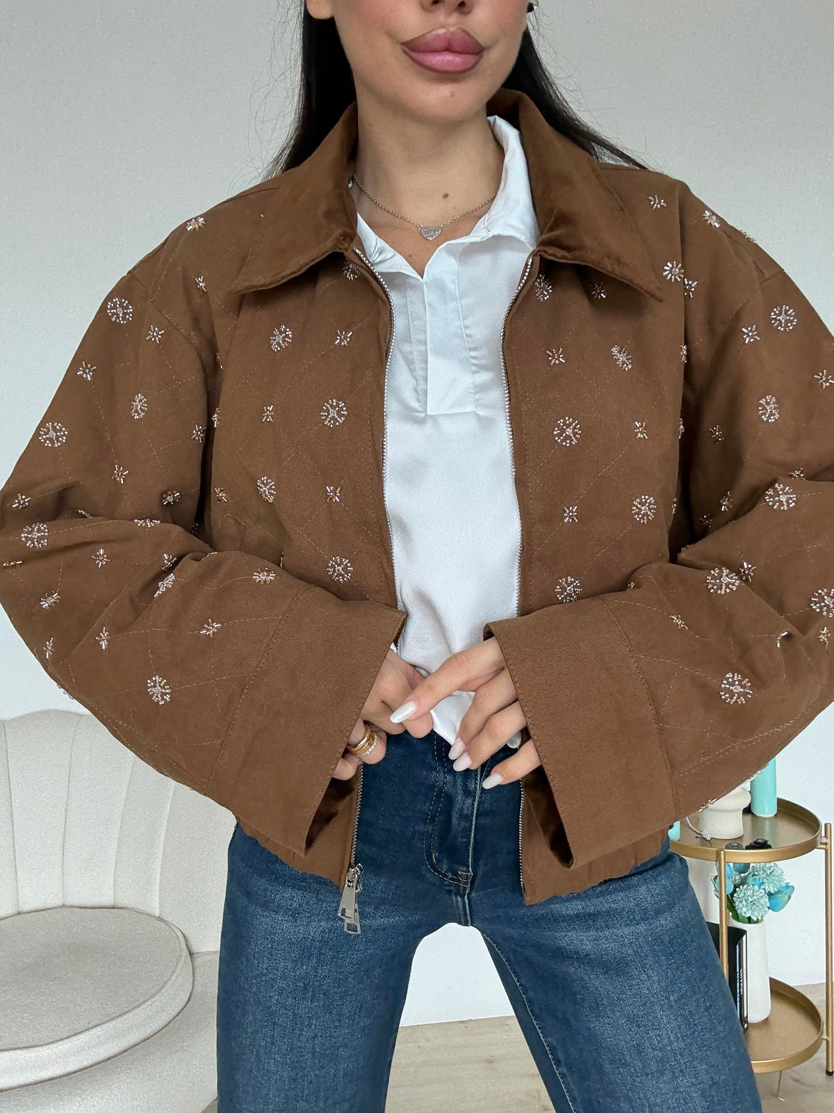 CAMICIA BALLON MILK