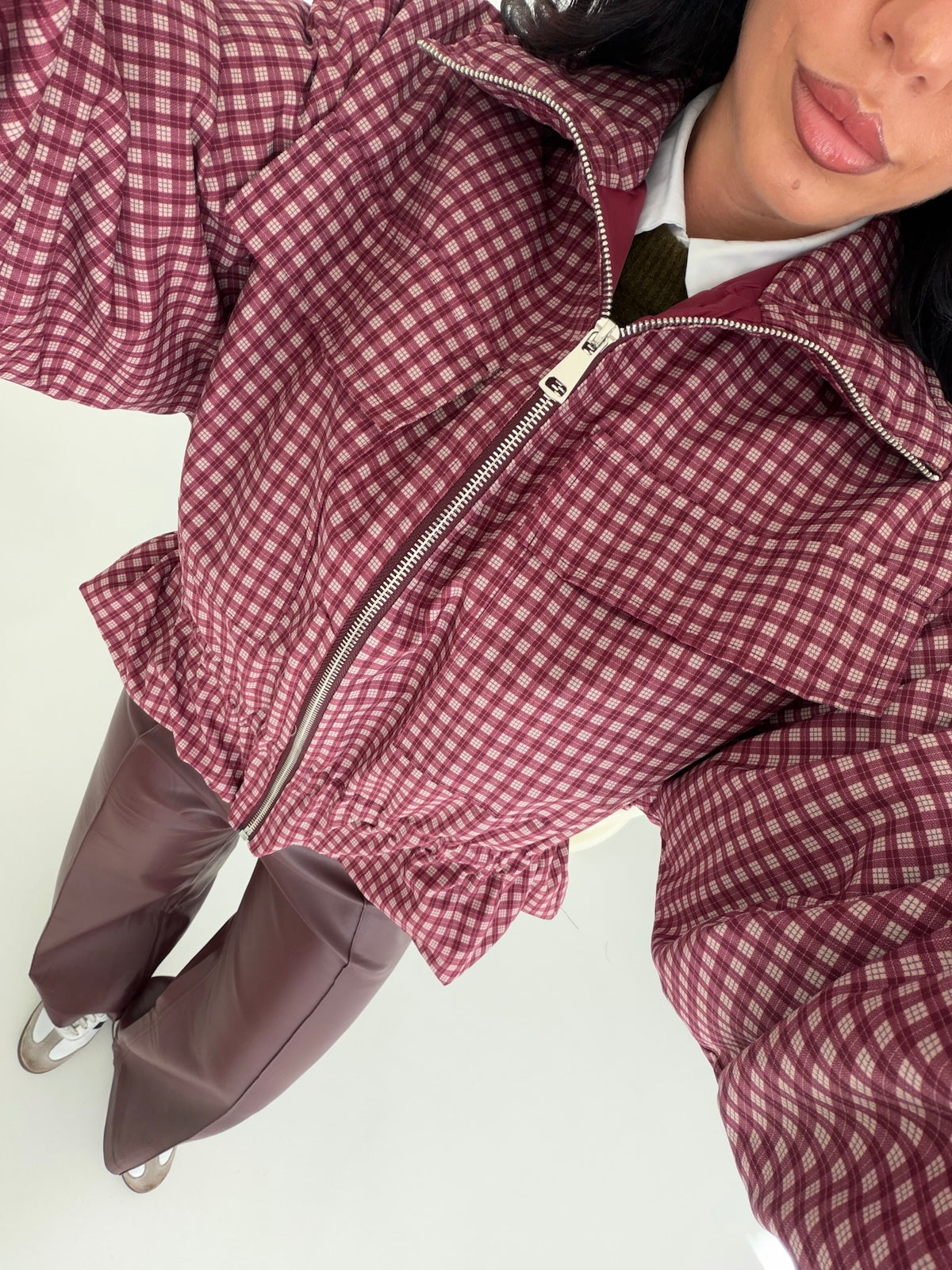 5110-BOMBER MADISON BORDEAUX