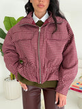 5110-BOMBER MADISON BORDEAUX