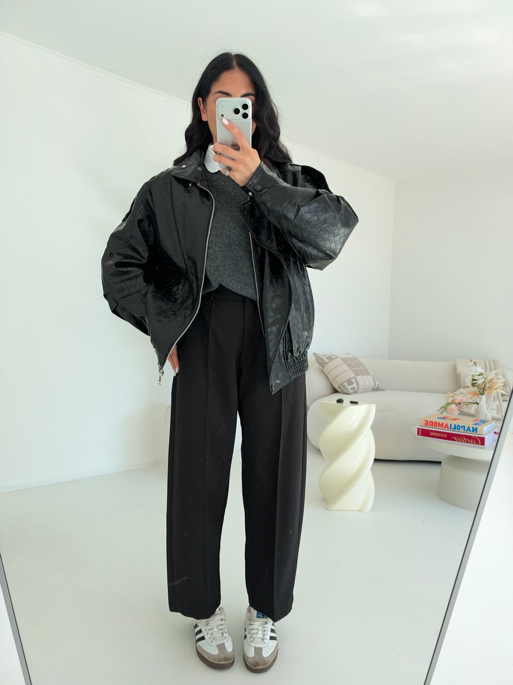 CV2216-10-BIKER CELY NERO