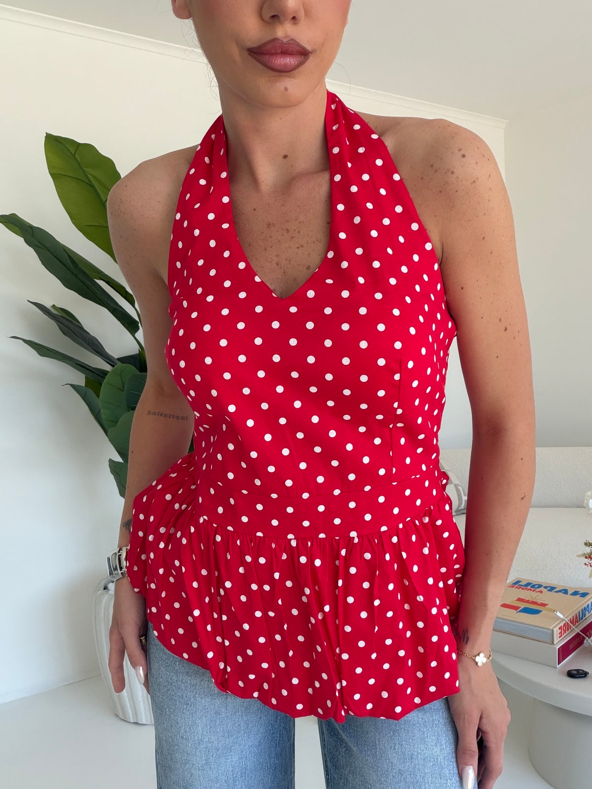 BLUSA POIS CHERRY