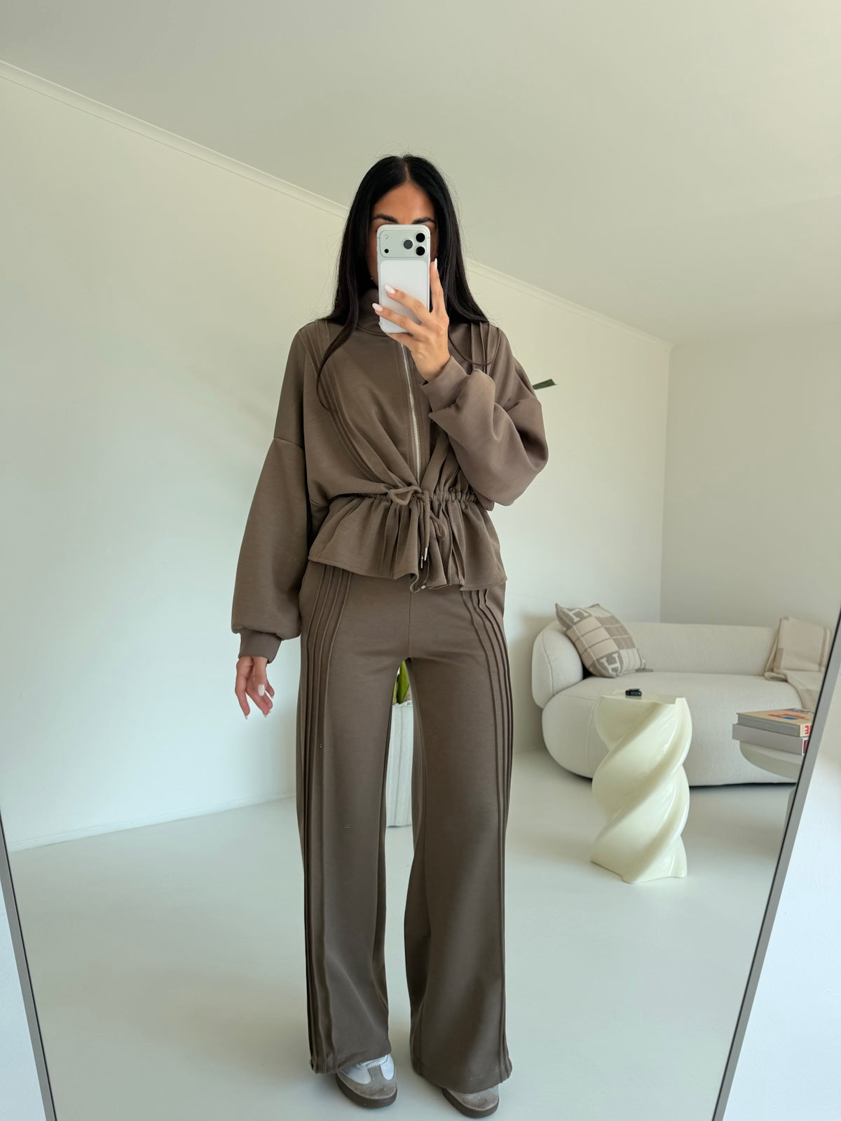 COORDINATO JULIEN TAUPE